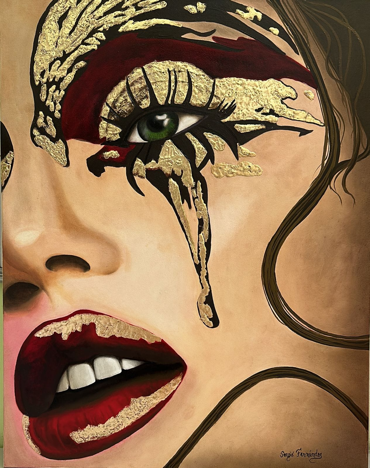 Mujer Amante, obra de Sergio Fernandez