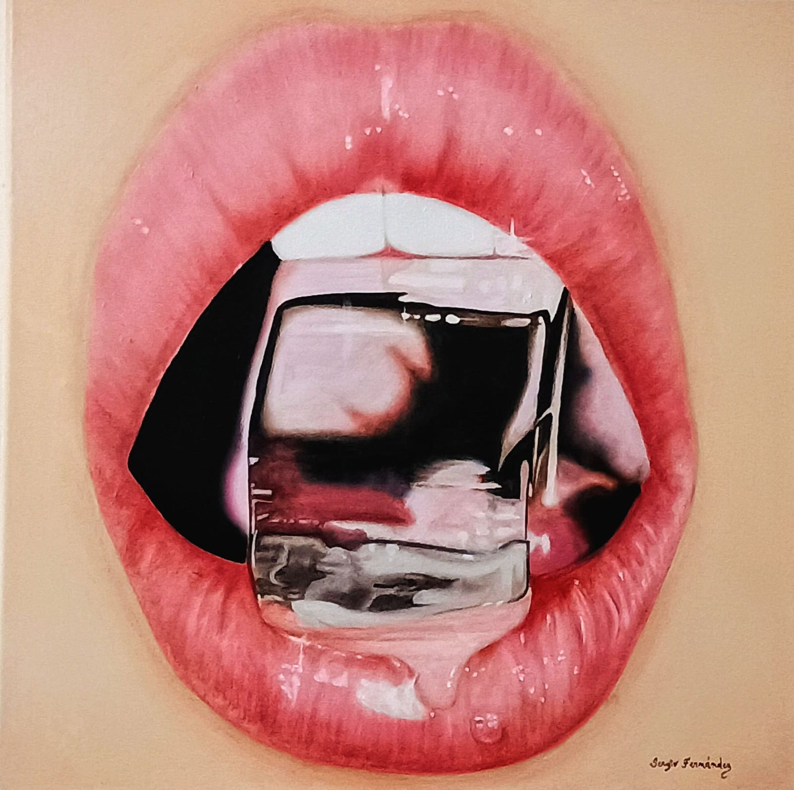 Lujuria, obra de Sergio Fernandez