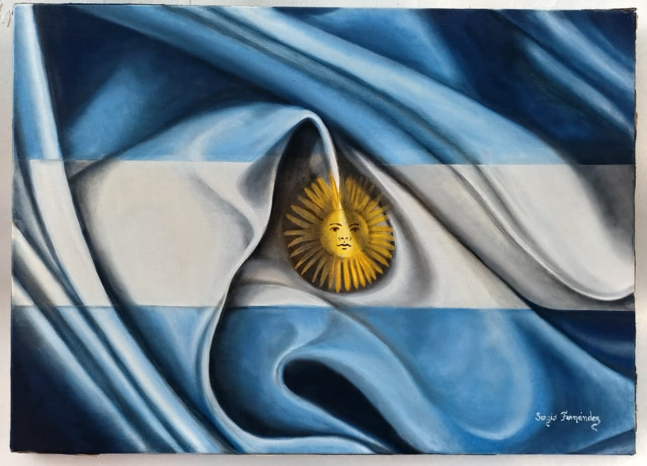 Mi Bandera, obra de Sergio Fernandez