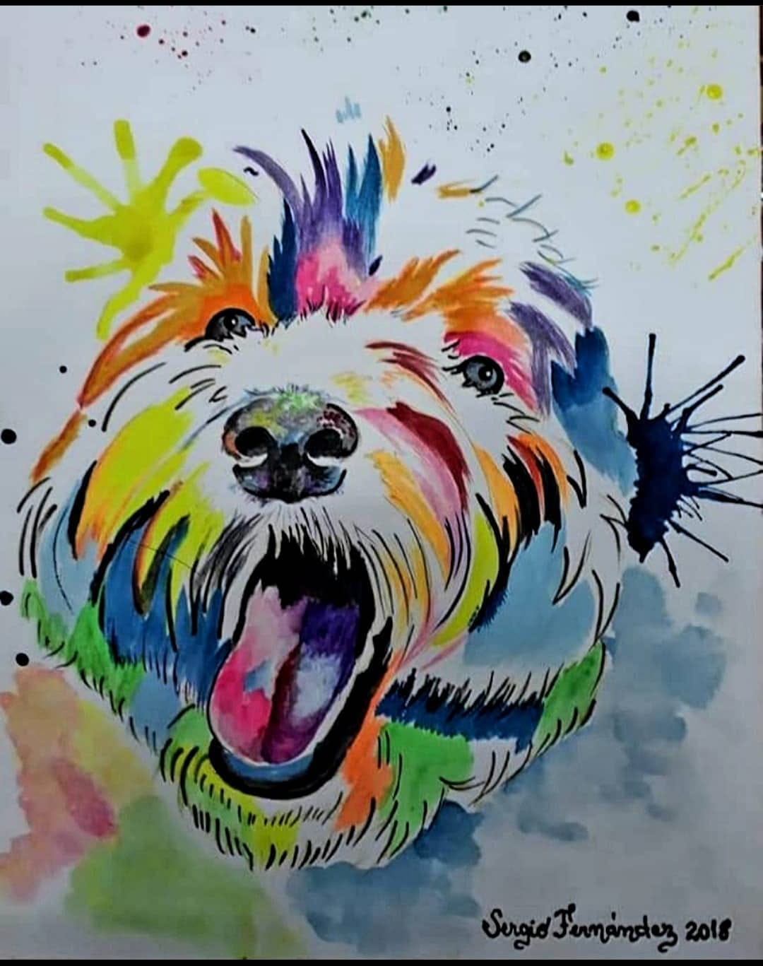 Mi perro Ramiro, obra de Sergio Fernandez