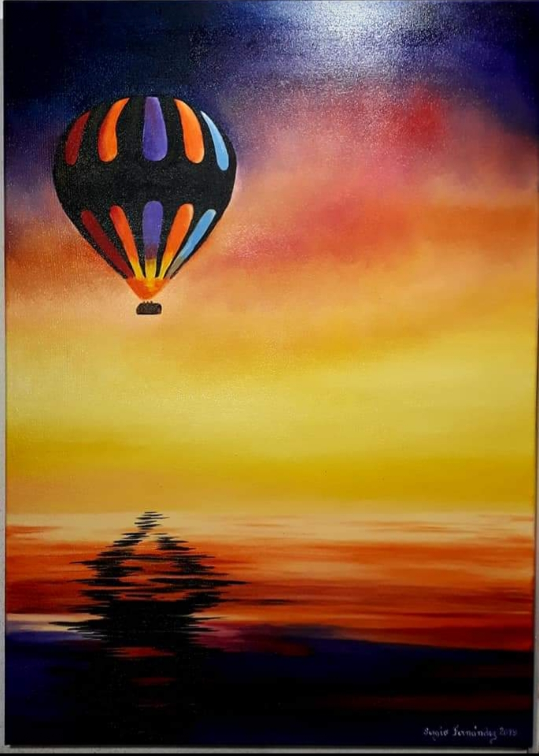 Soltar, obra de Sergio Fernandez